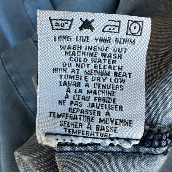 LOLA JEANS denim looking, sleeveless top, Small, NWT - Picture 9 of 10